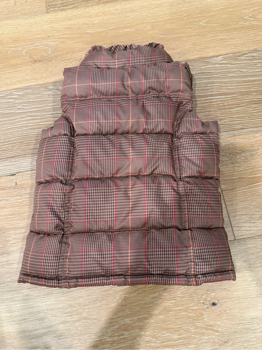 Baby Gap • Plaid Puffer Vest